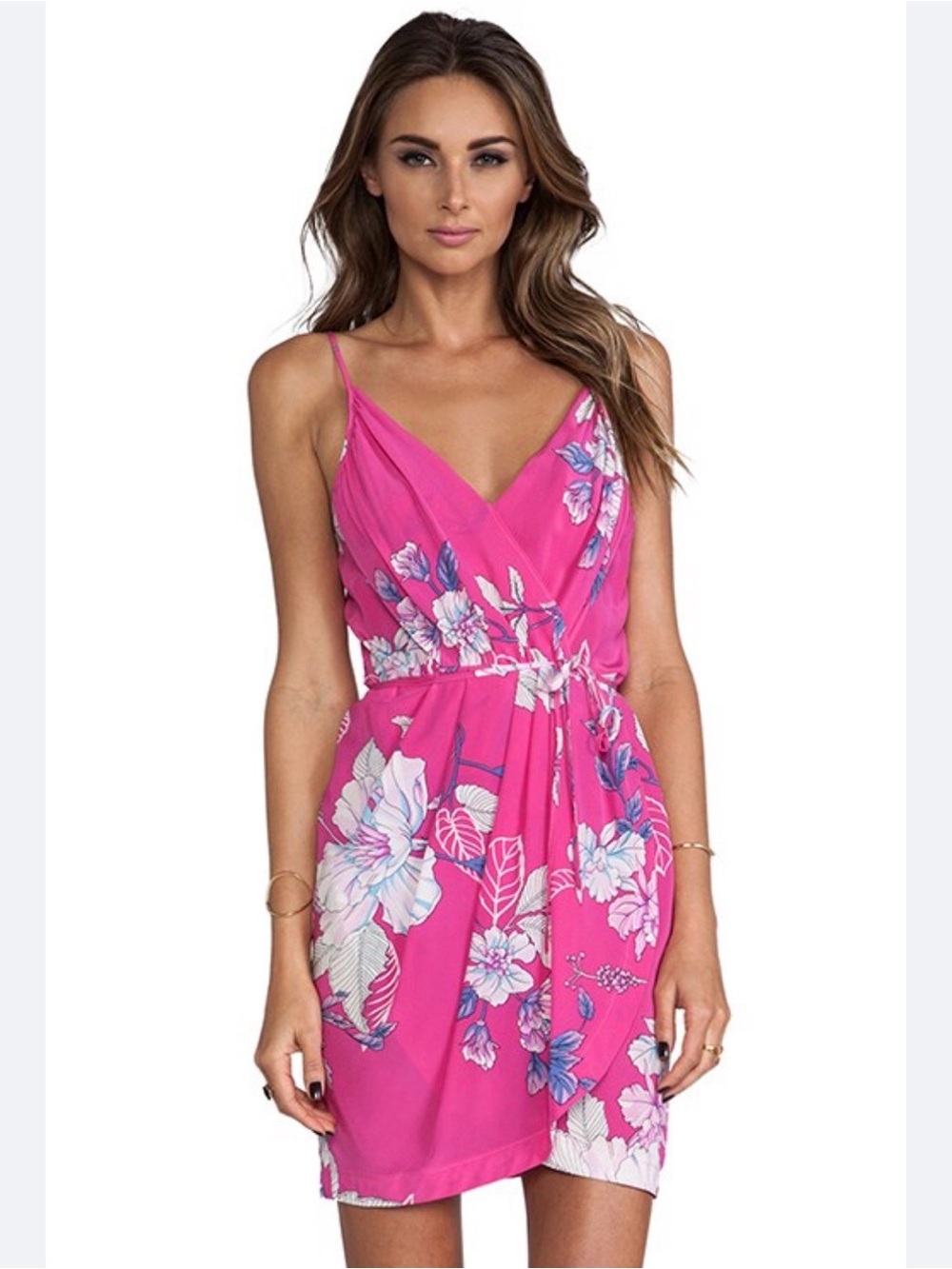 Revolve Jayne Dress in Pink Japanese